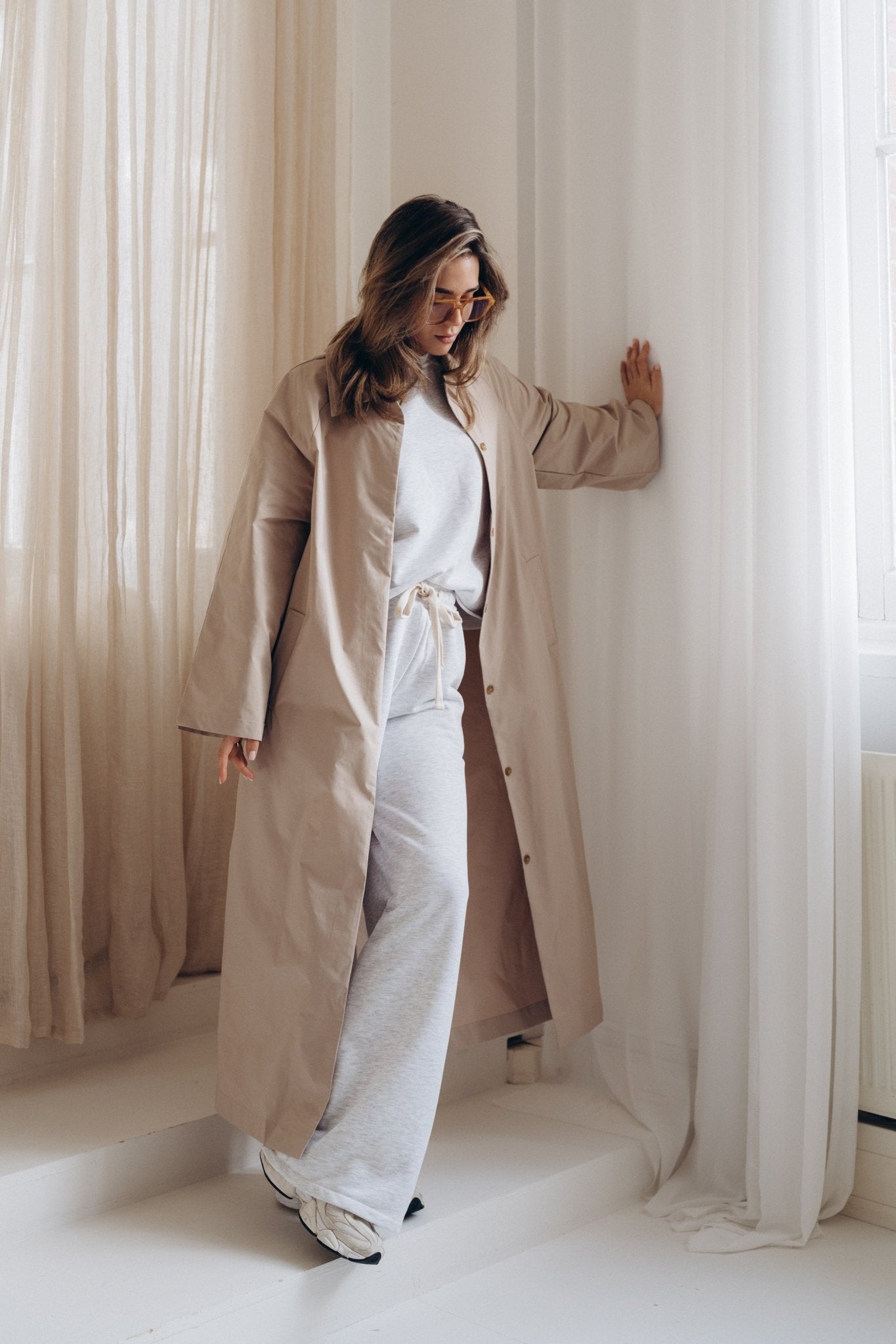 Trenchcoat "SanyaDLL" beige - Dein Lieblingsladen Concept
