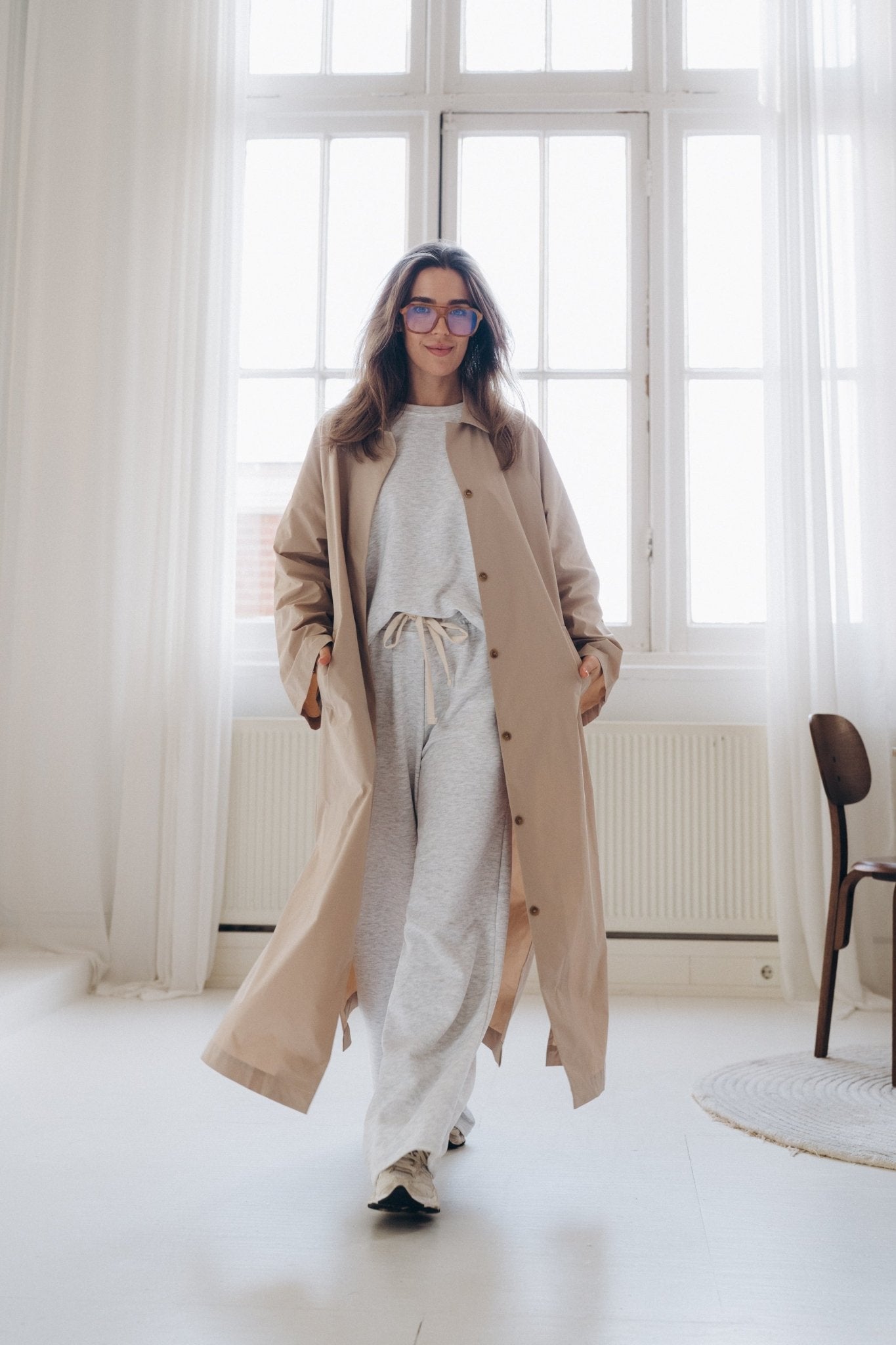 Trenchcoat "SanyaDLL" beige - Dein Lieblingsladen Concept