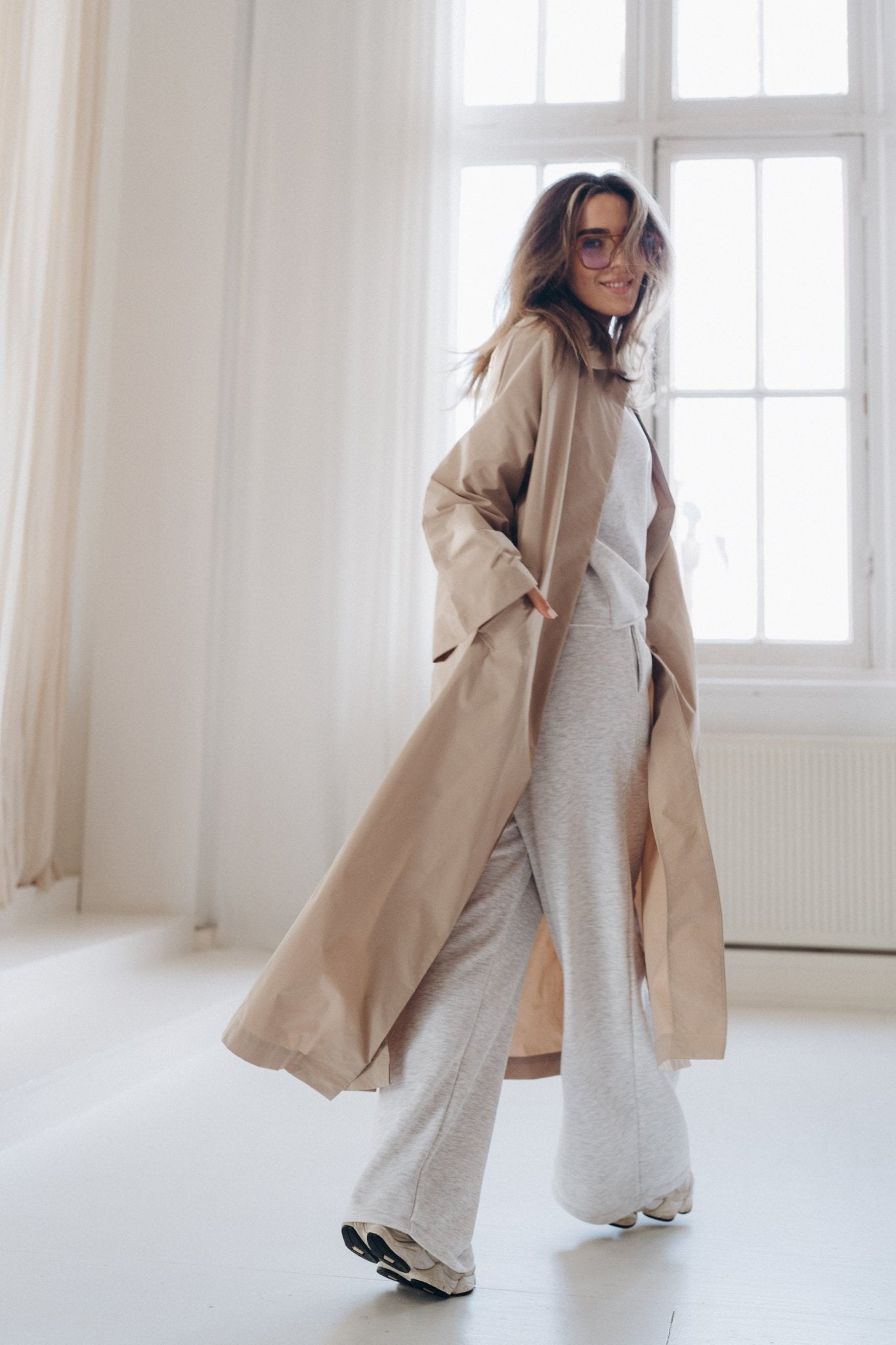 Trenchcoat "SanyaDLL" beige - Dein Lieblingsladen Concept