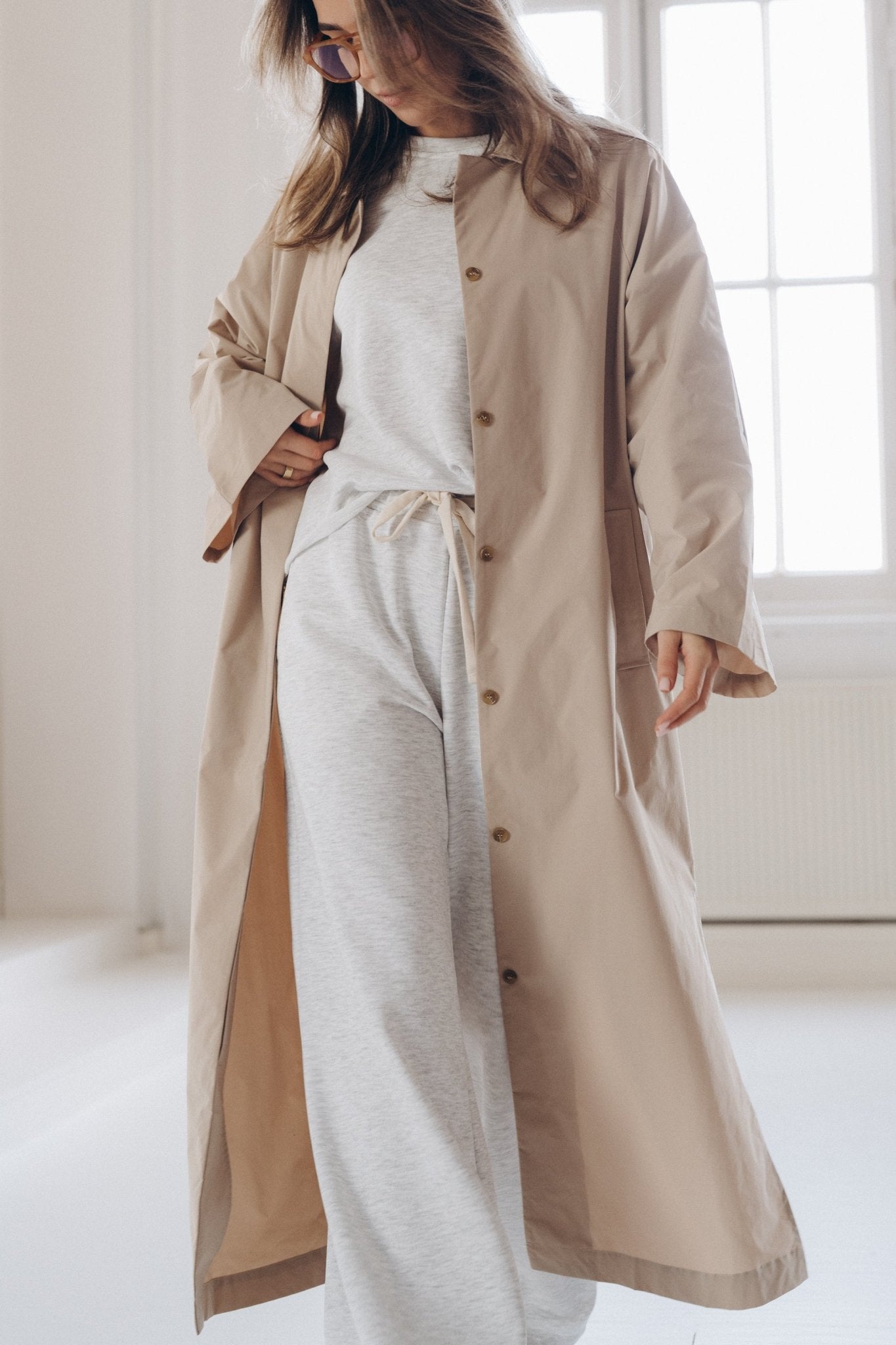 Trenchcoat "SanyaDLL" beige - Dein Lieblingsladen Concept