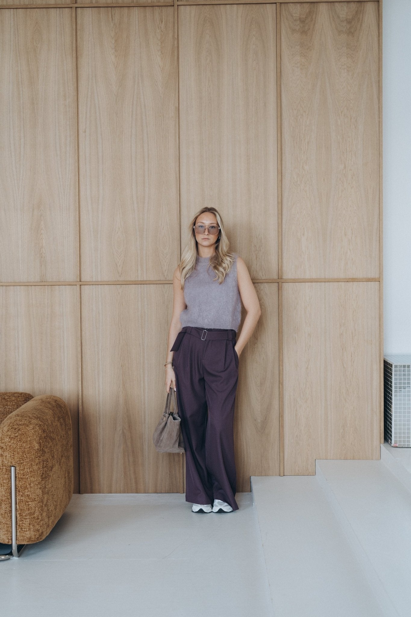 Hose „PeddaDLL“ plum - Dein Lieblingsladen Concept