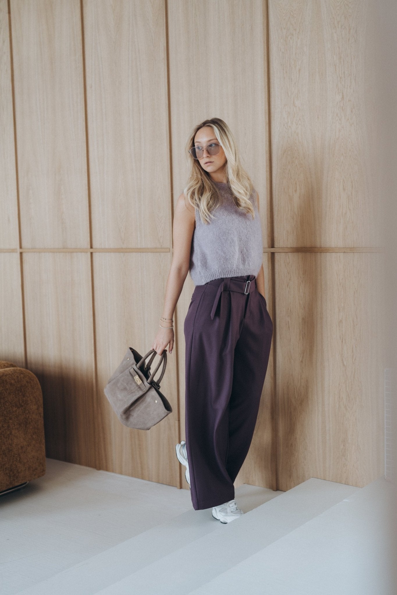 Hose „PeddaDLL“ plum - Dein Lieblingsladen Concept