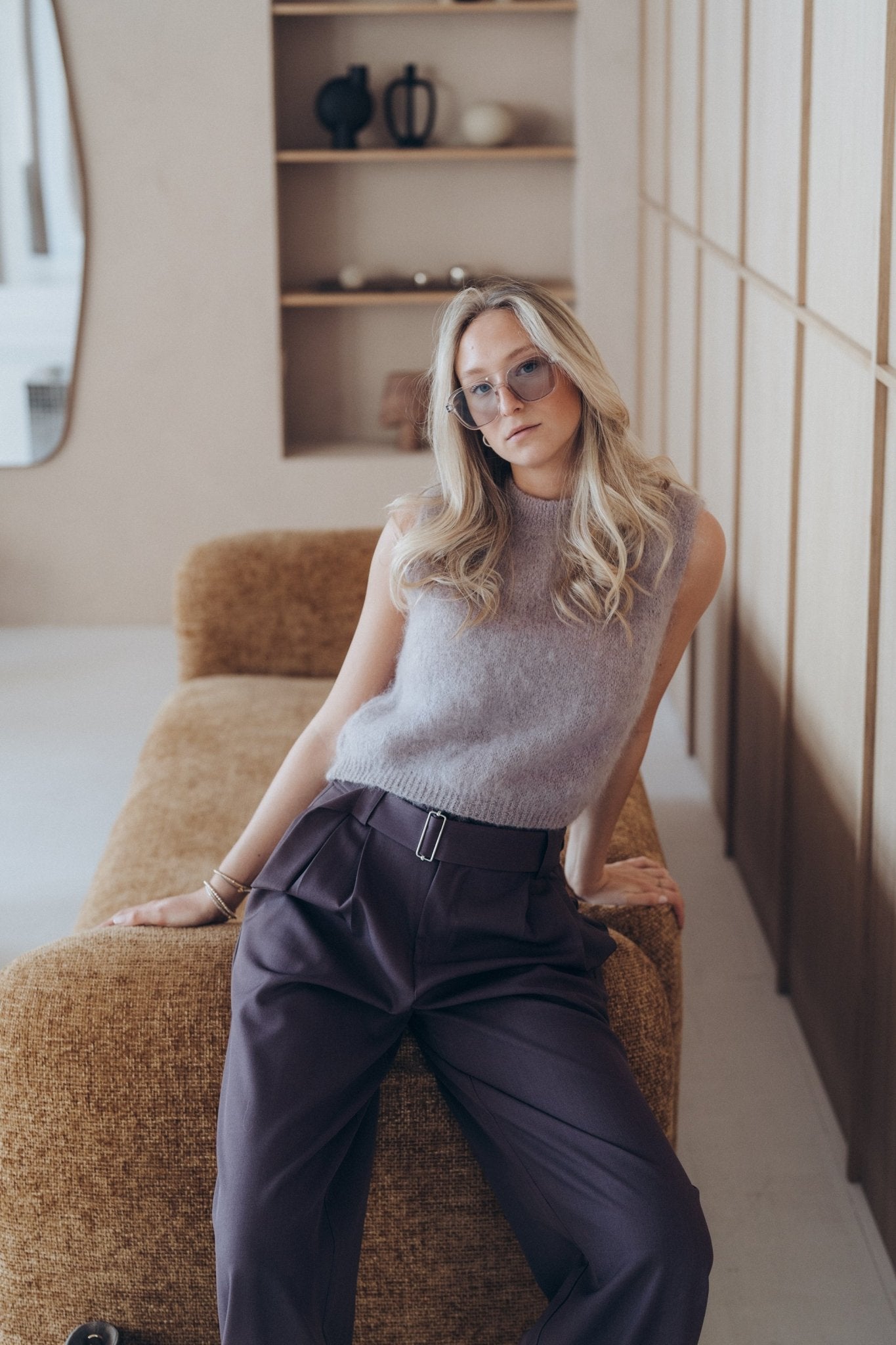 Hose „PeddaDLL“ plum - Dein Lieblingsladen Concept