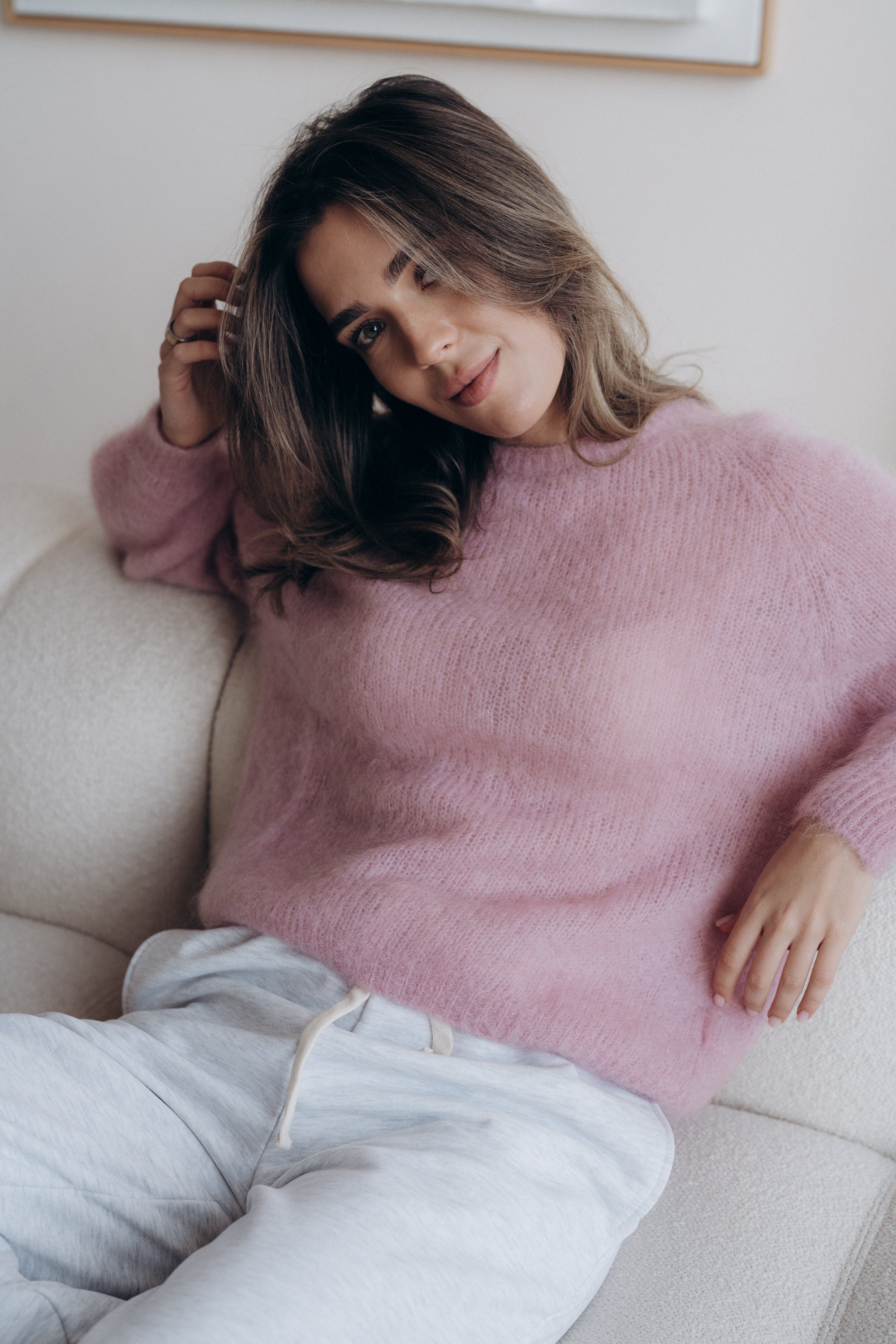 Pullover "SavinaDLL" roseberry