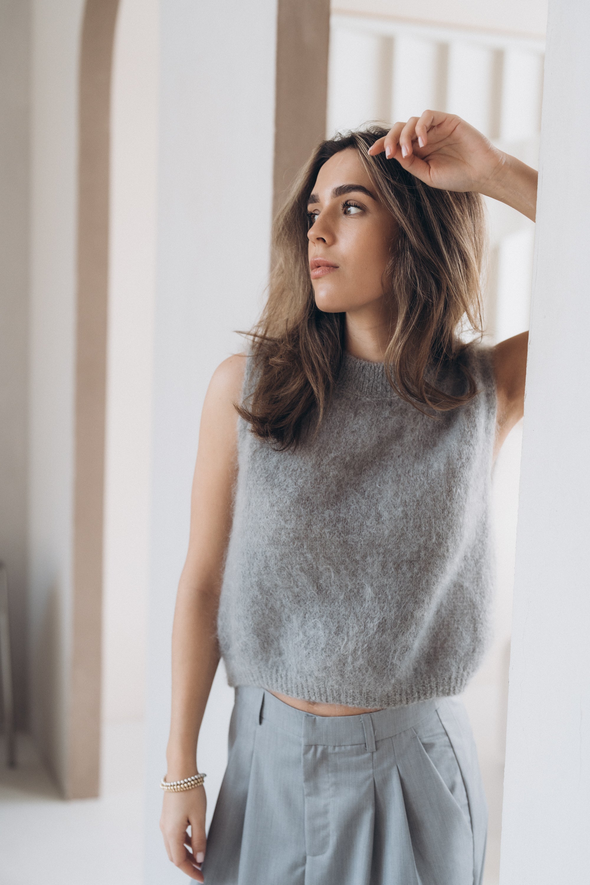 Short Pullunder "SoleaDLL" grey