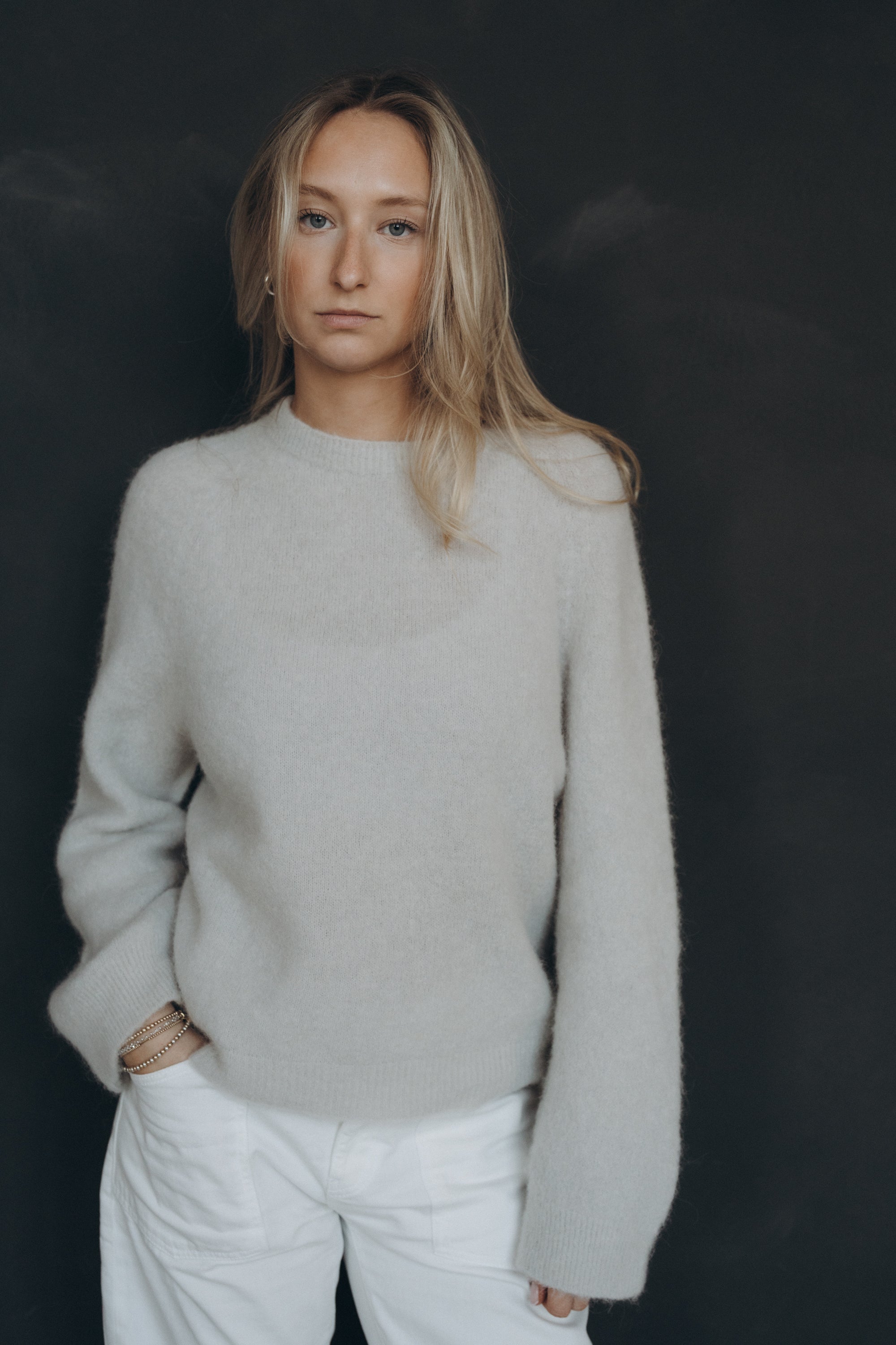 Pullover "SelaDLL" cloud dancer