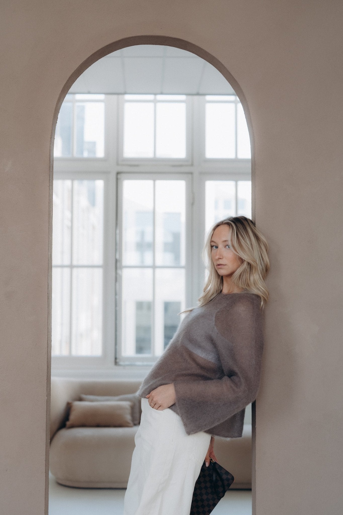 Pullover "SumiDLL" taupe - Dein Lieblingsladen Concept