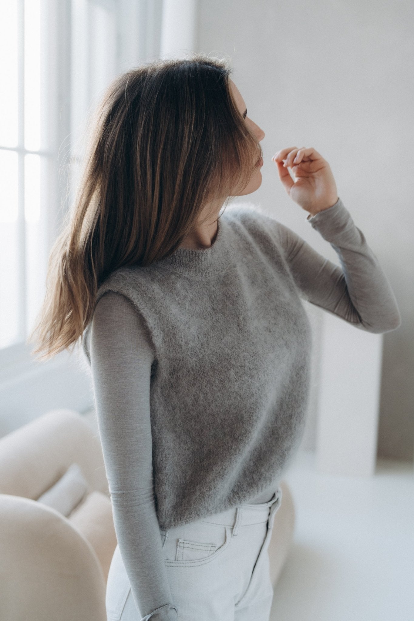 Short Pullunder "SoleaDLL" grey - Dein Lieblingsladen Concept