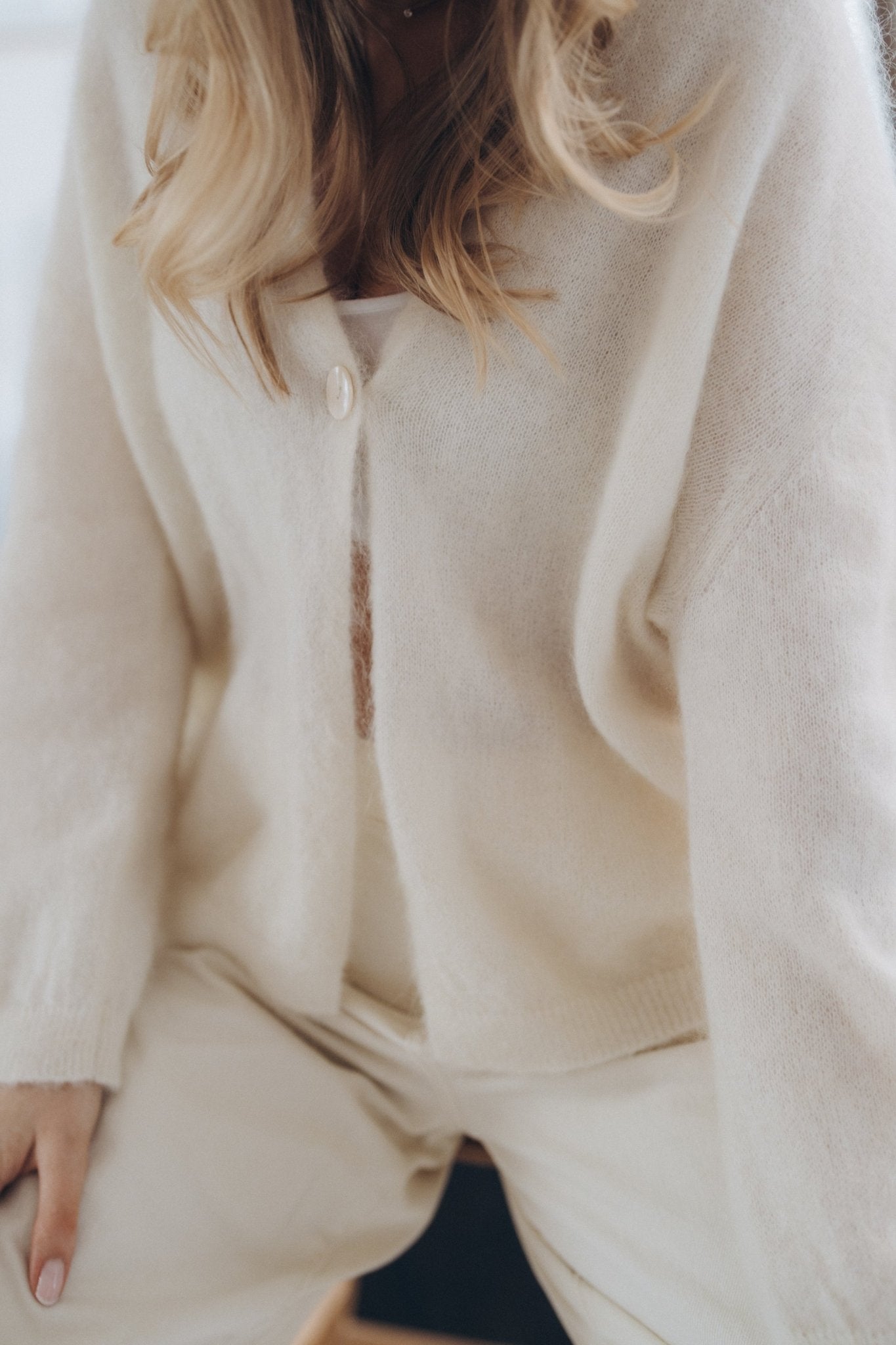Cardigan "LilliDLL" creme - Dein Lieblingsladen Concept