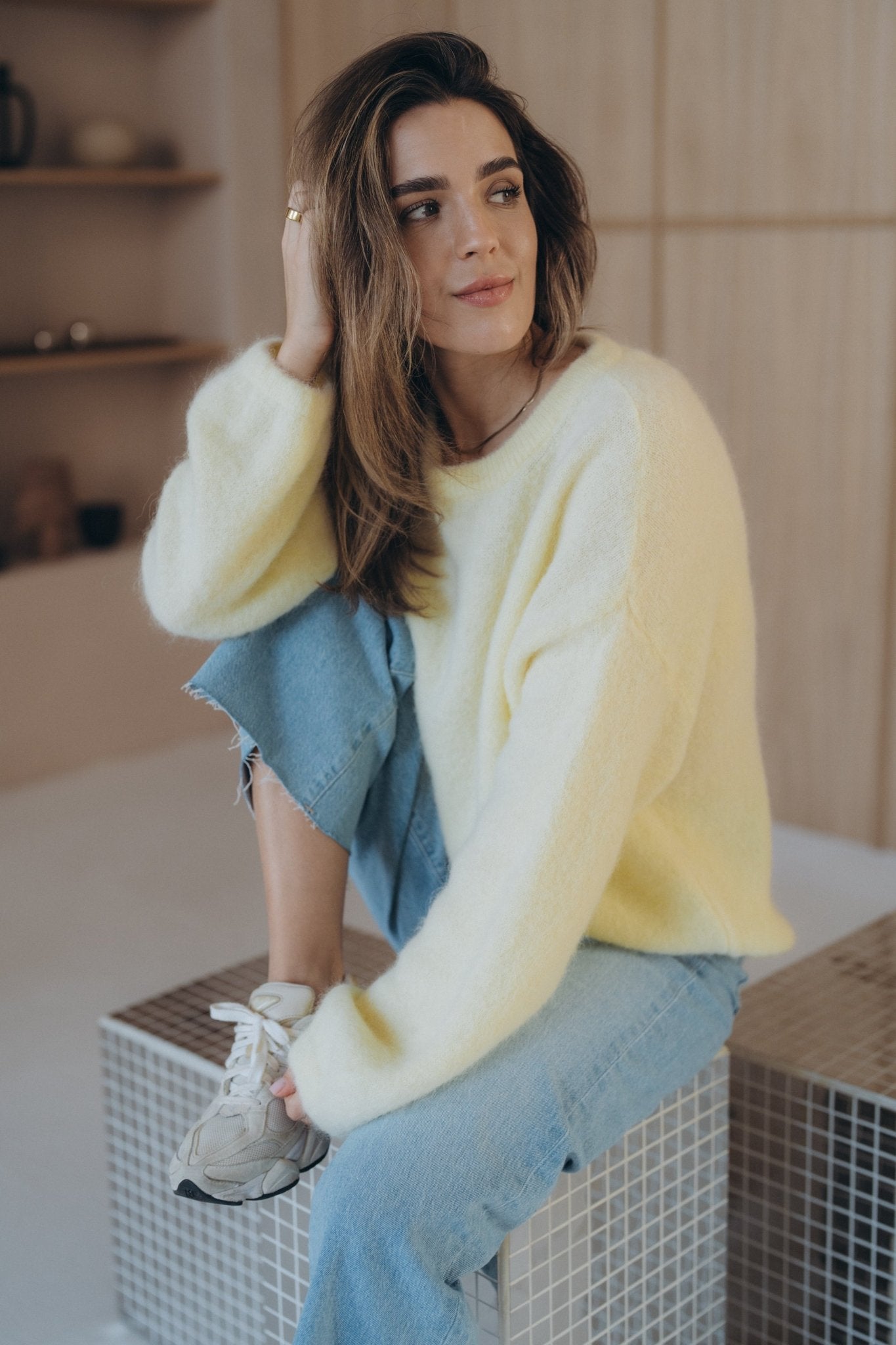 Pullover „BrunaDLL“ light lemon - Dein Lieblingsladen Concept