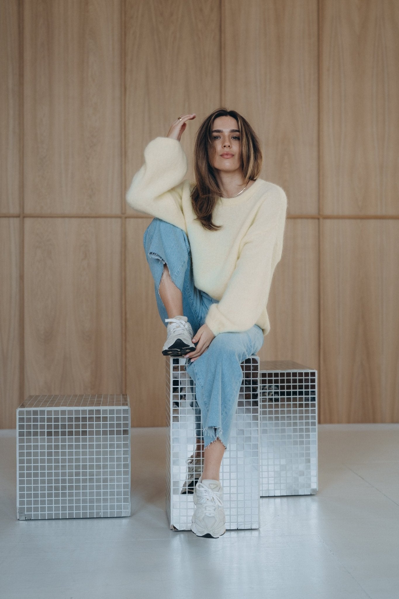 Pullover „BrunaDLL“ light lemon - Dein Lieblingsladen Concept