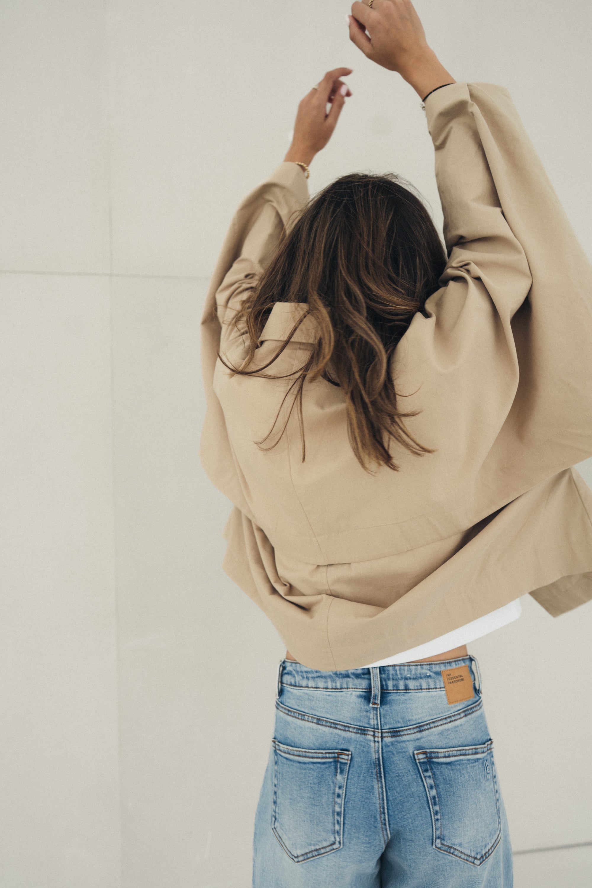 Oversized Trenchcoat "NeeleDLL" beige