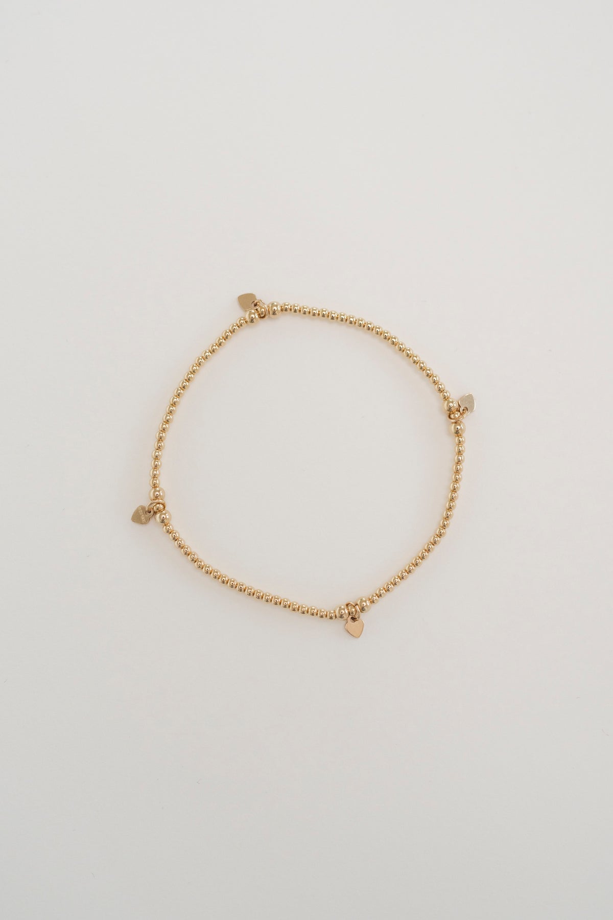 Flex Bracelet "2mm with Heart Charm"