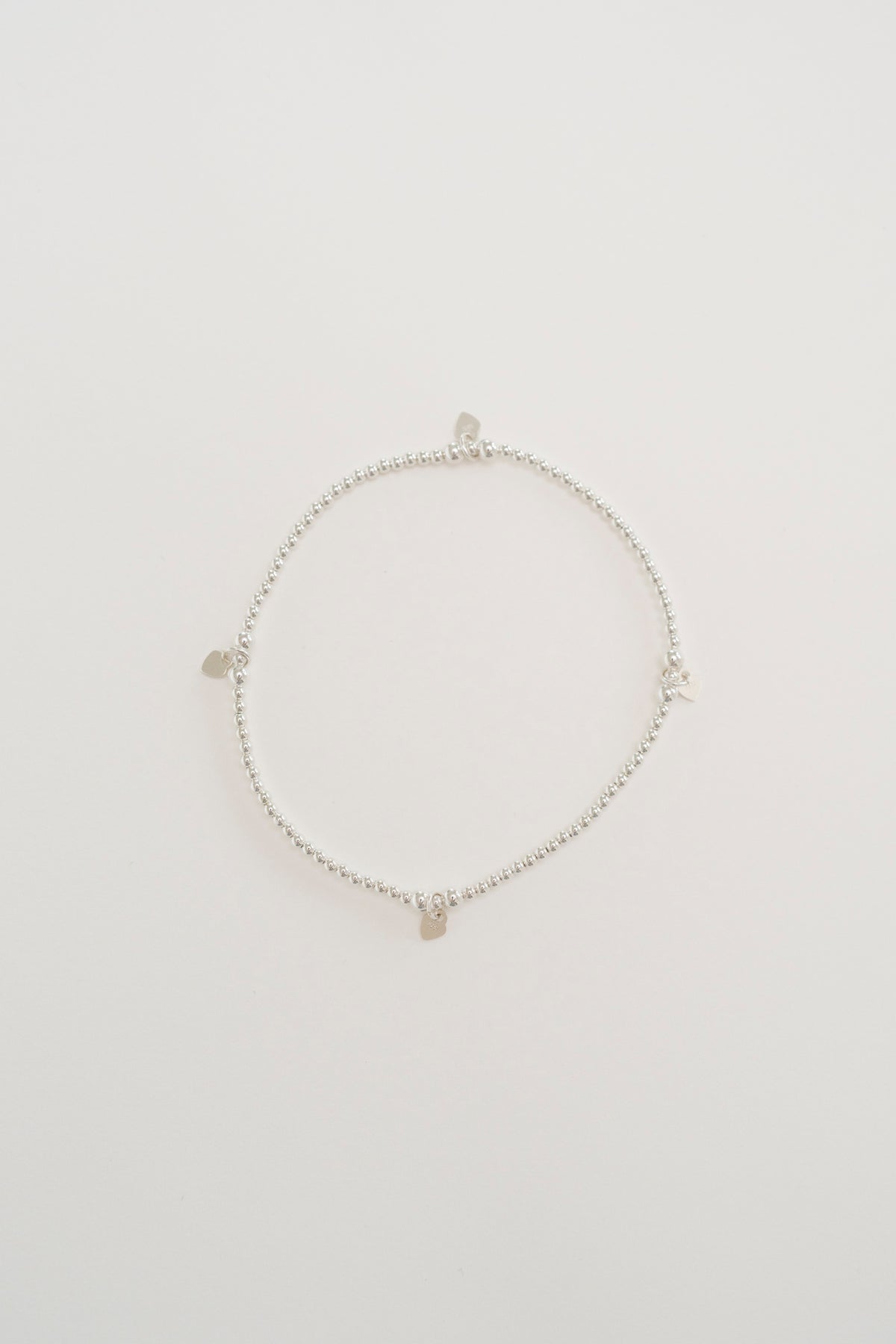 Flex Bracelet "2mm with Heart Charm"