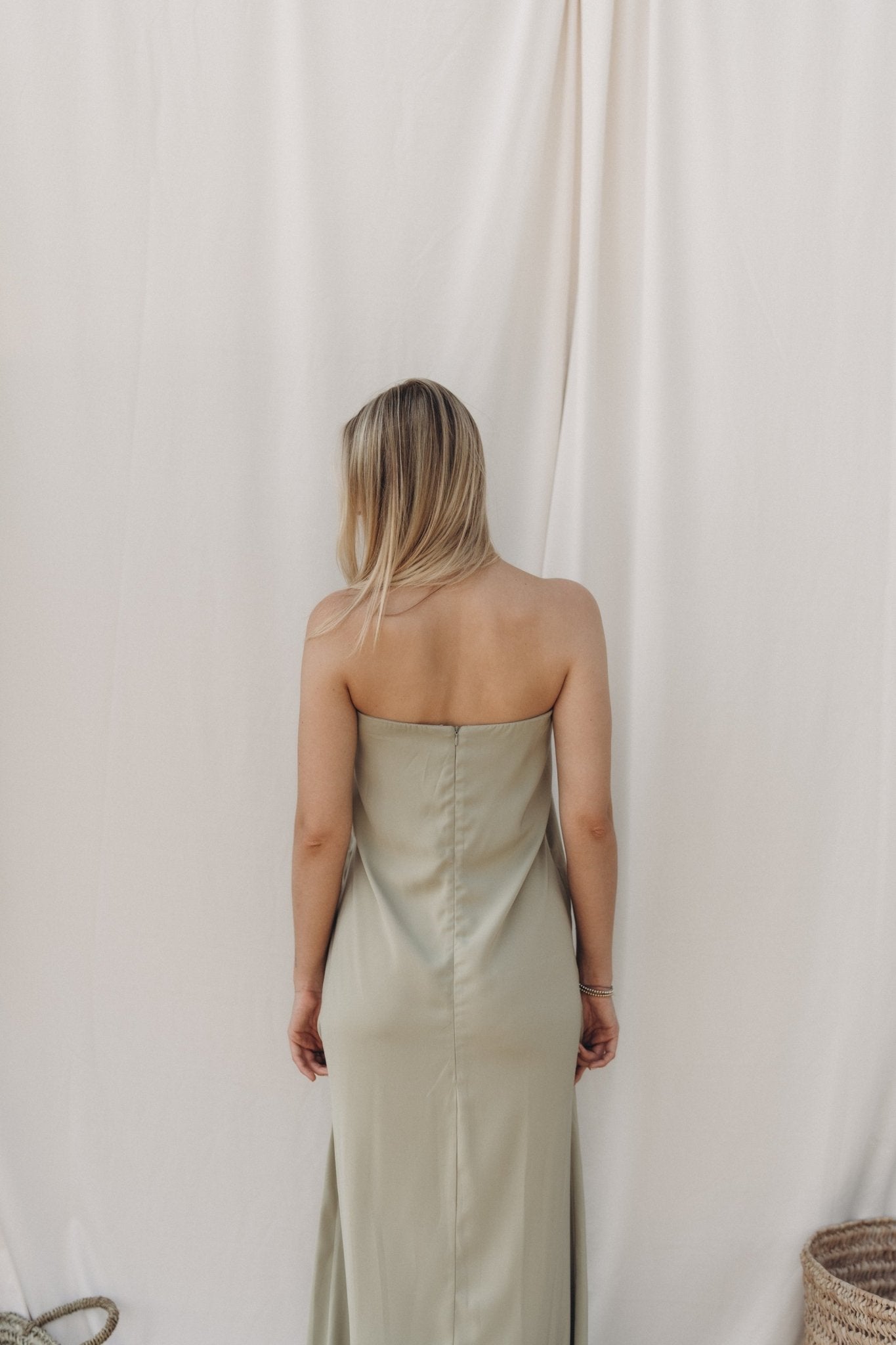 Bandeau - Kleid "MarlaDLL" sage - Dein Lieblingsladen Concept