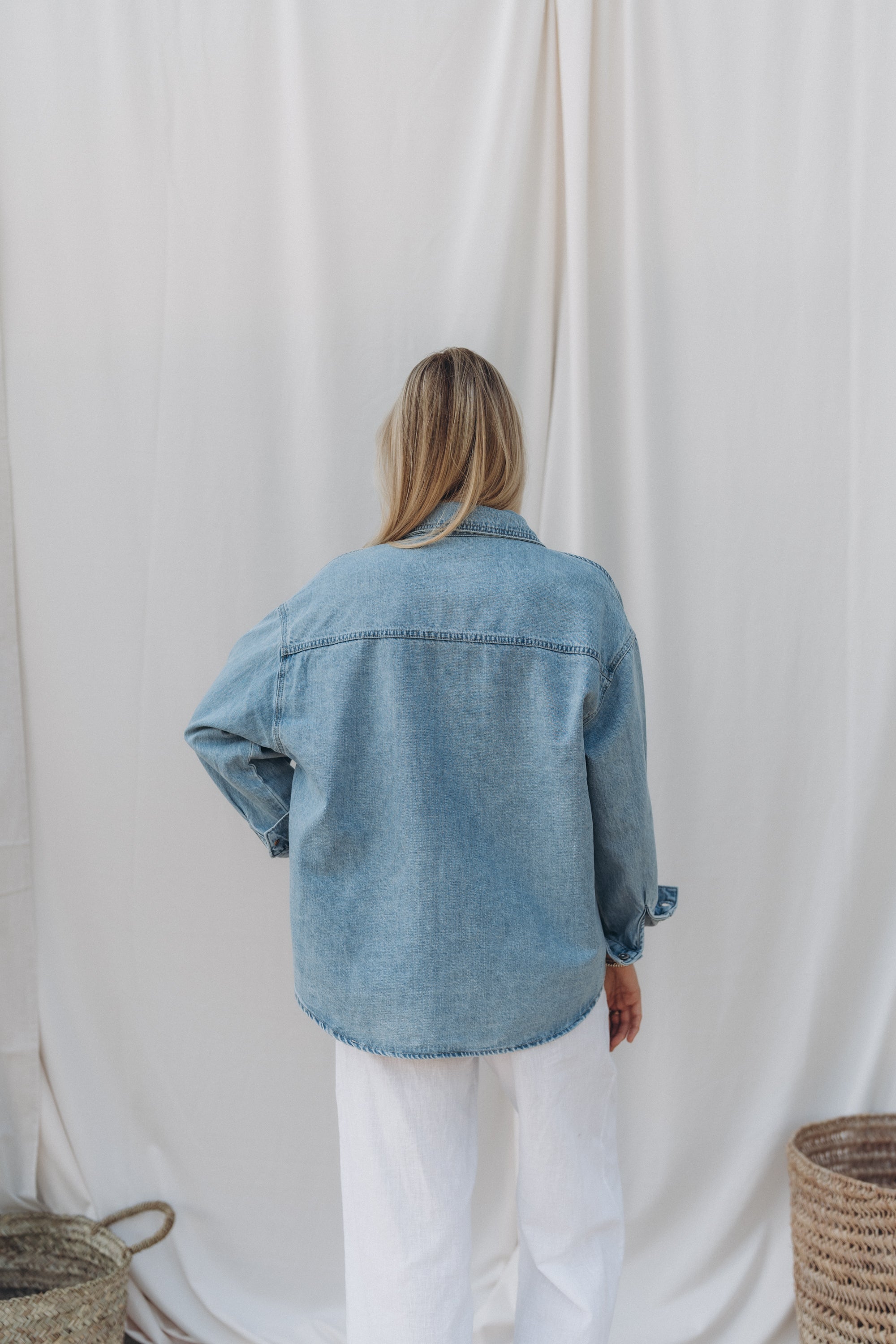 Jeanshemd "MiaDLL" jeansblue