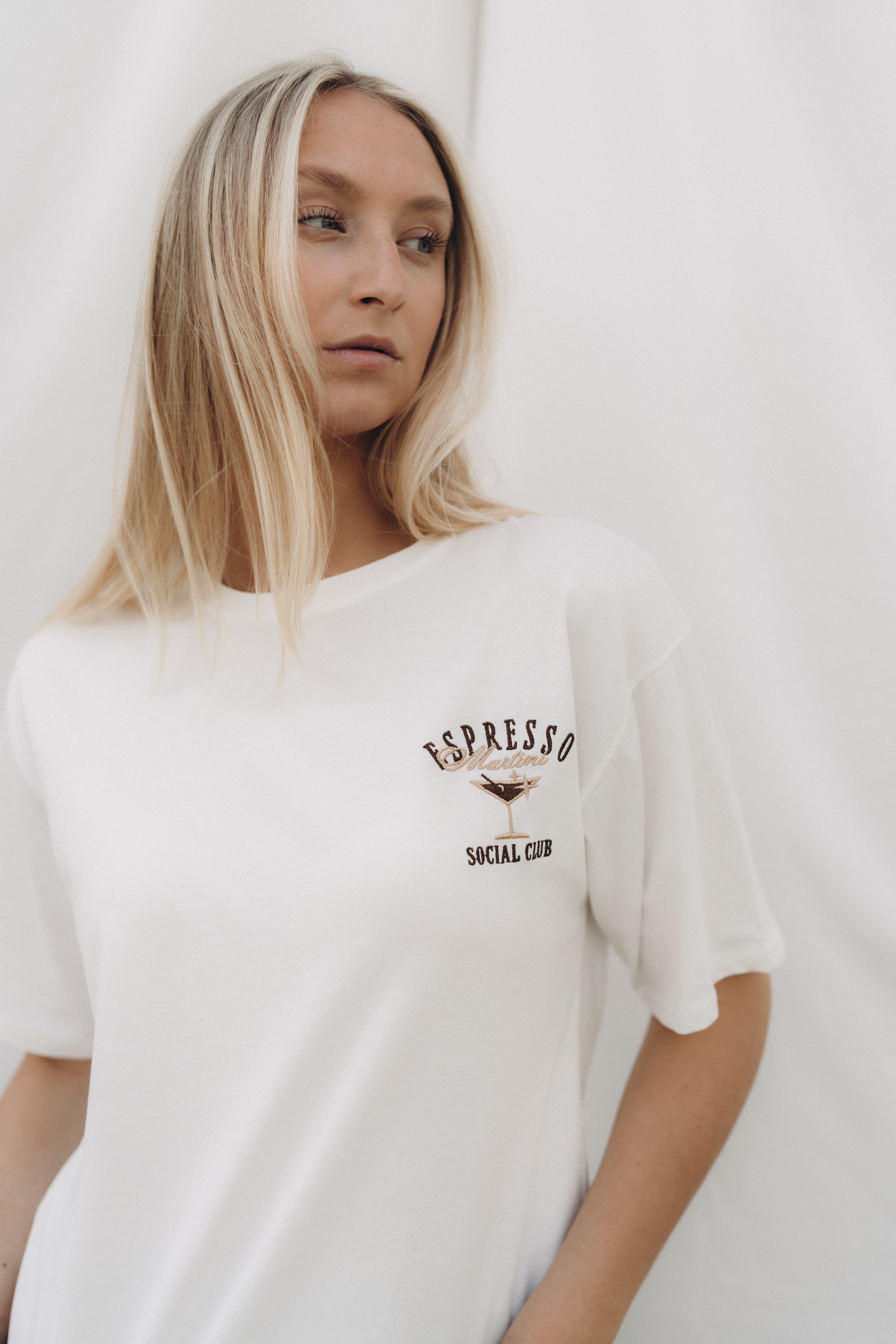 T-Shirt "EspressoDLL" white