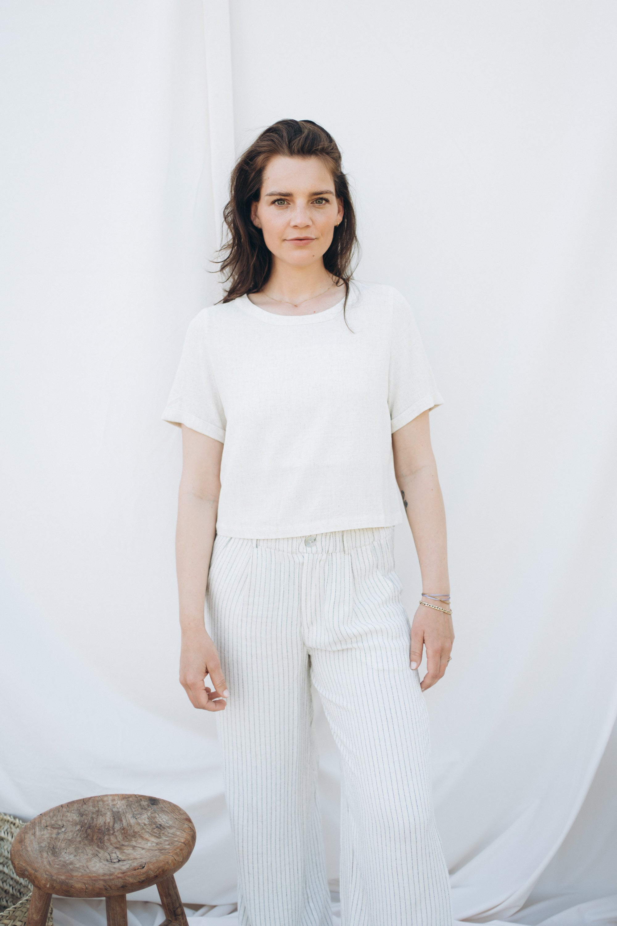 Leinenshirt "MarenDLL" beige