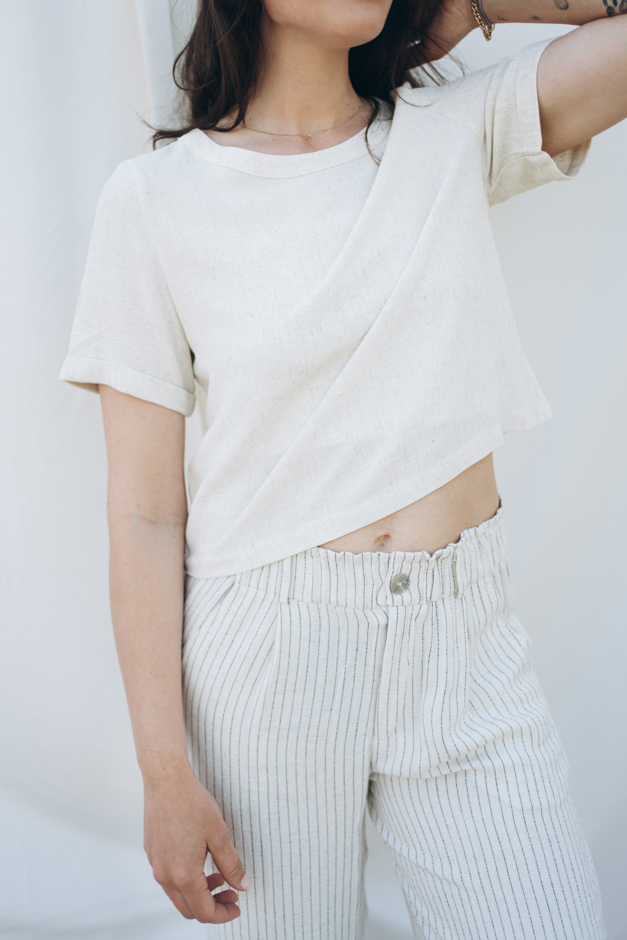 Leinenshirt "MarenDLL" beige