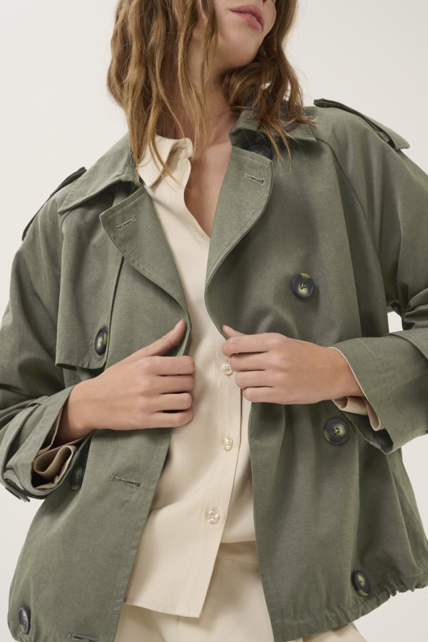 Short Trenchcoat „MiraMW“ - Dein Lieblingsladen Concept