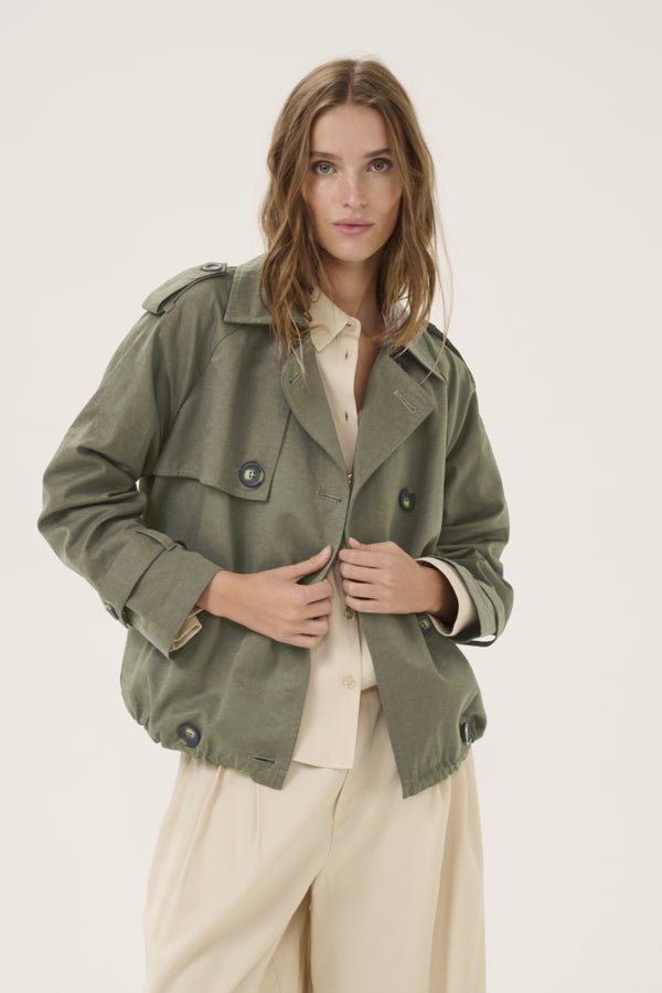 Short Trenchcoat „MiraMW“ - Dein Lieblingsladen Concept