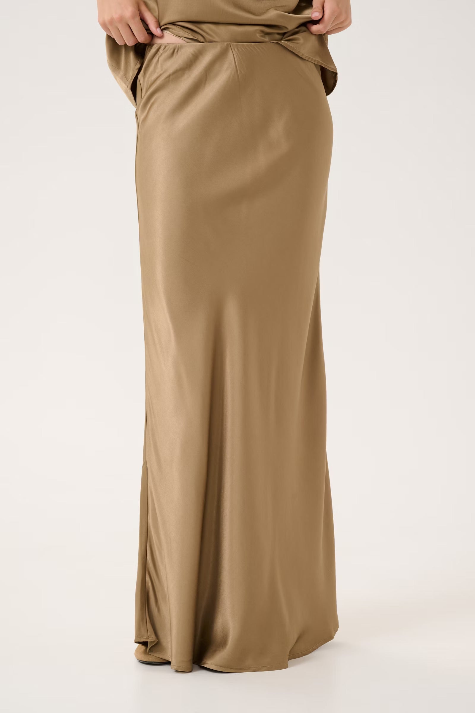 Long Skirt „EstelleMW“-sepia tint