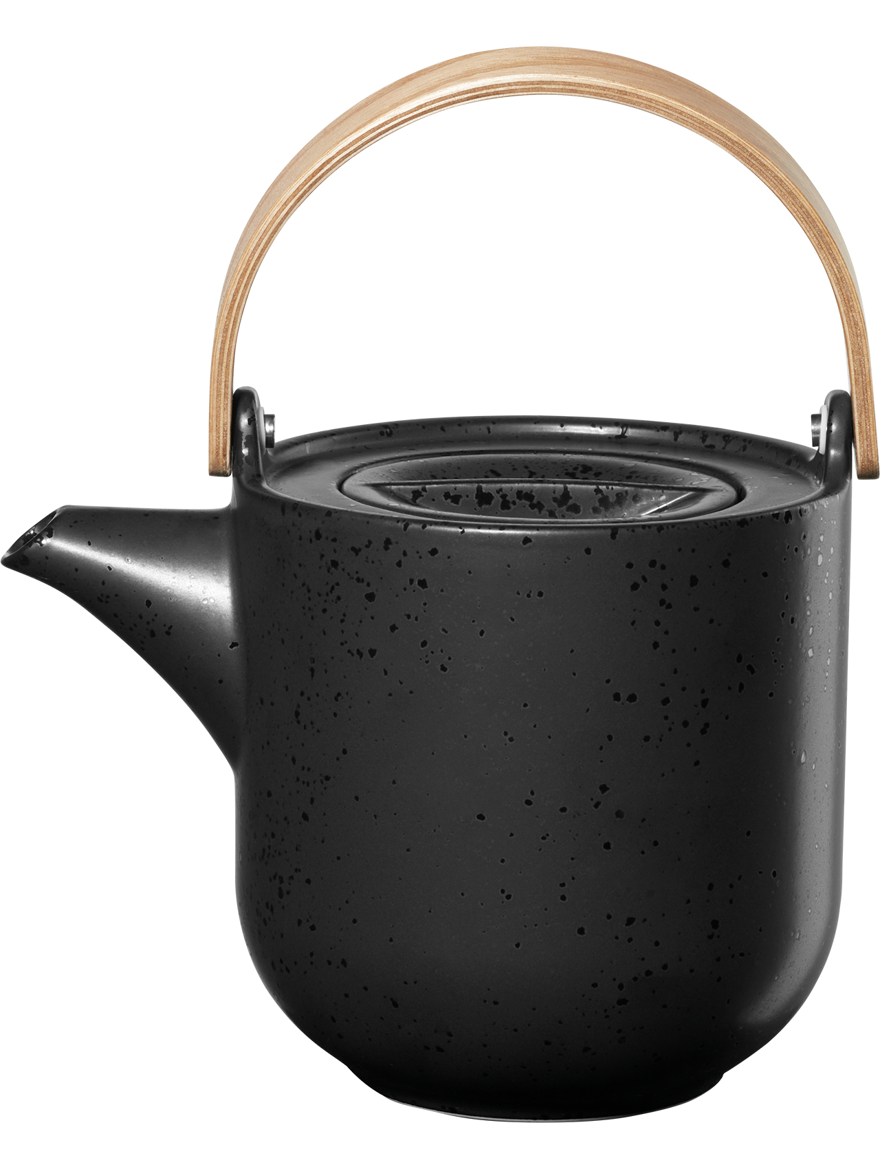 Teekanne mit Holzgriff