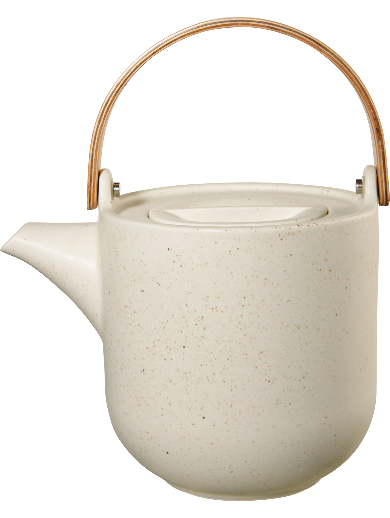 Teekanne mit Holzgriff