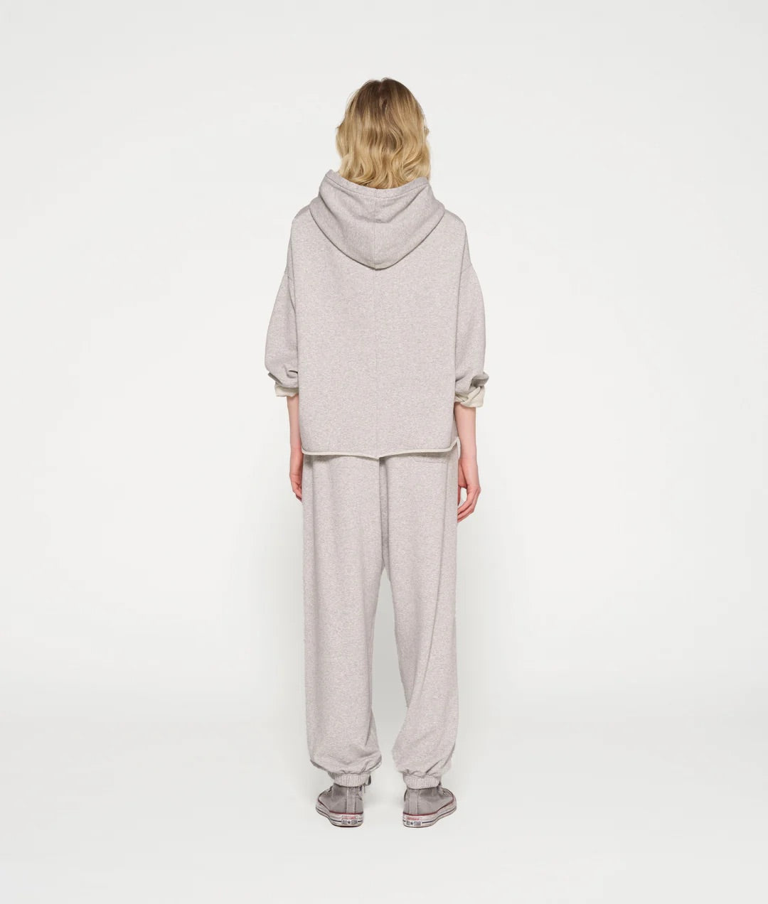 Bar Jogger Fleece light grey melee