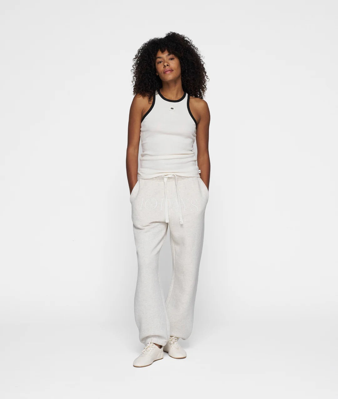 Tank Top Rib Contrast