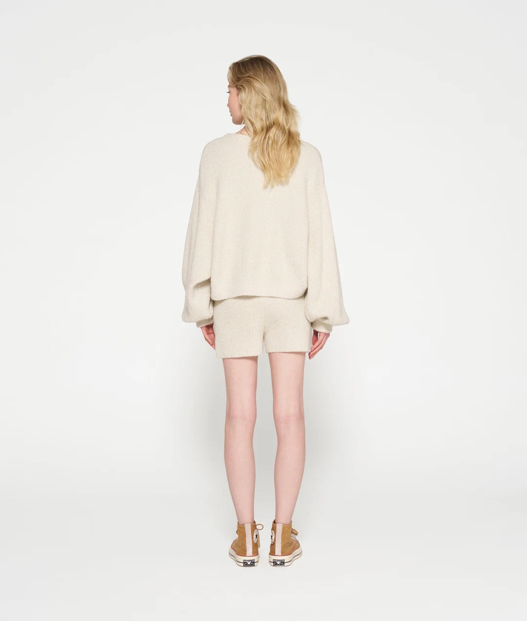 Bouclé Knit Sweater