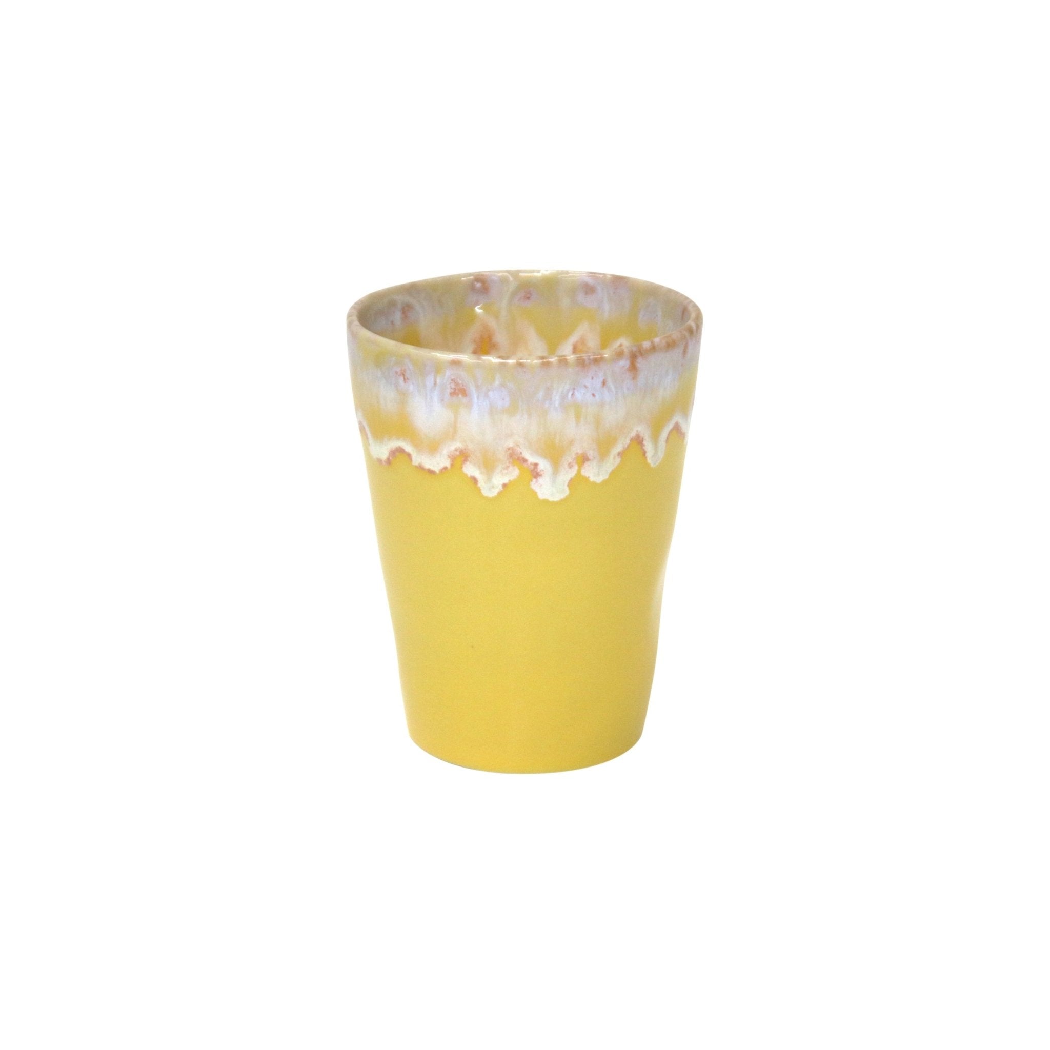 Latte Becher „Grespresso“ gelb - Dein Lieblingsladen Concept