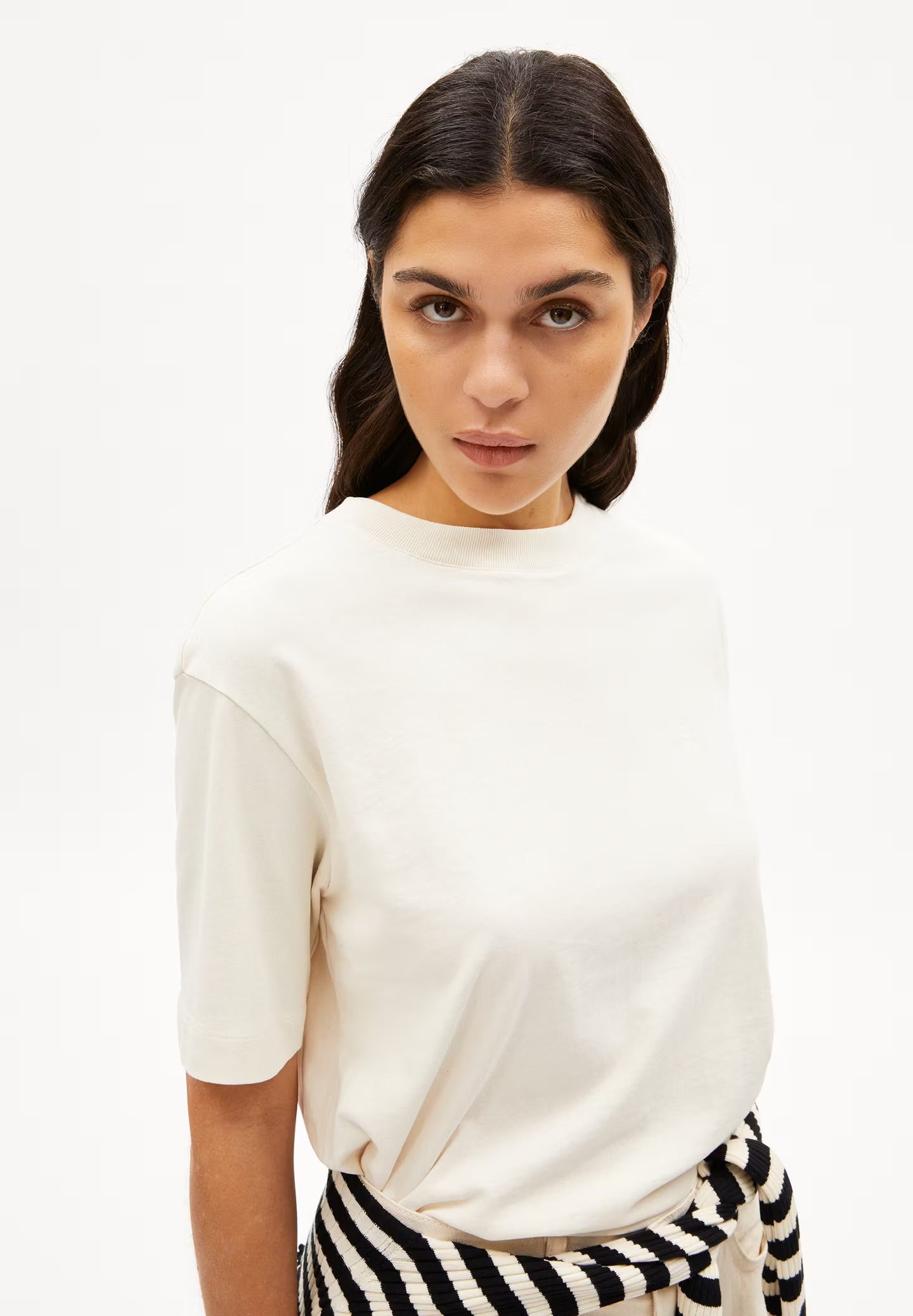 Heavyweight T-Shirt aus Baumwoll-Mix (recyclet)