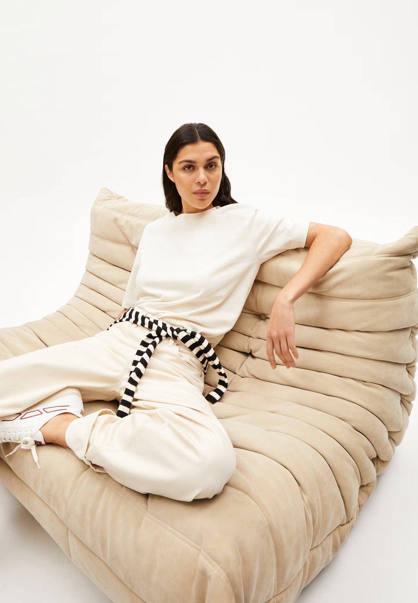 Heavyweight T-Shirt aus Baumwoll-Mix (recyclet)