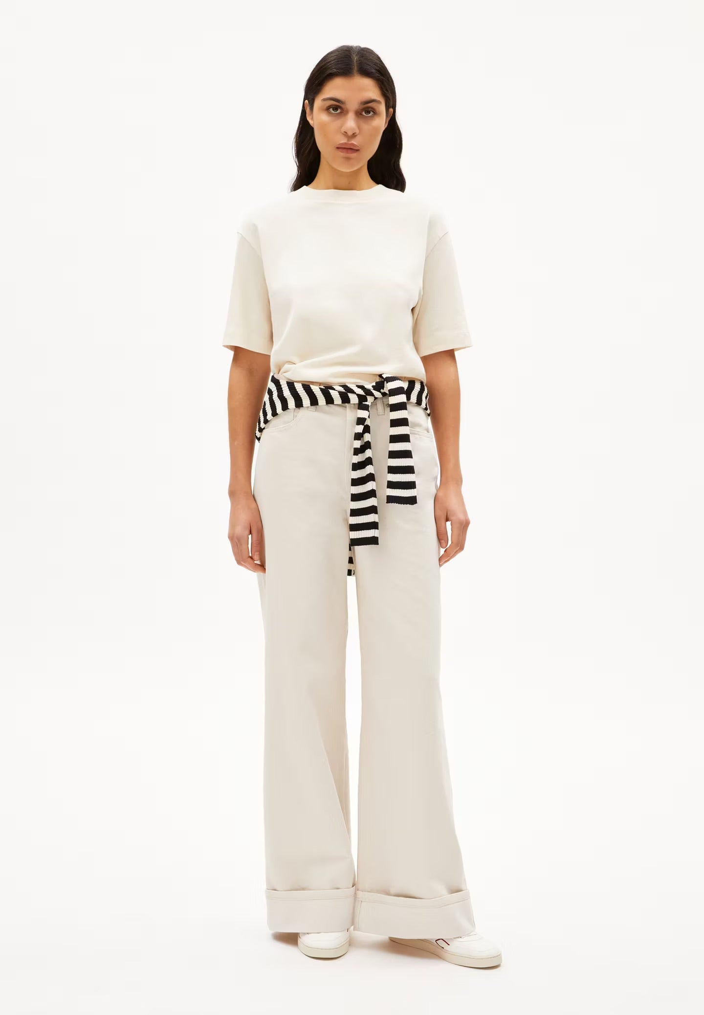 Heavyweight T-Shirt aus Baumwoll-Mix (recyclet)