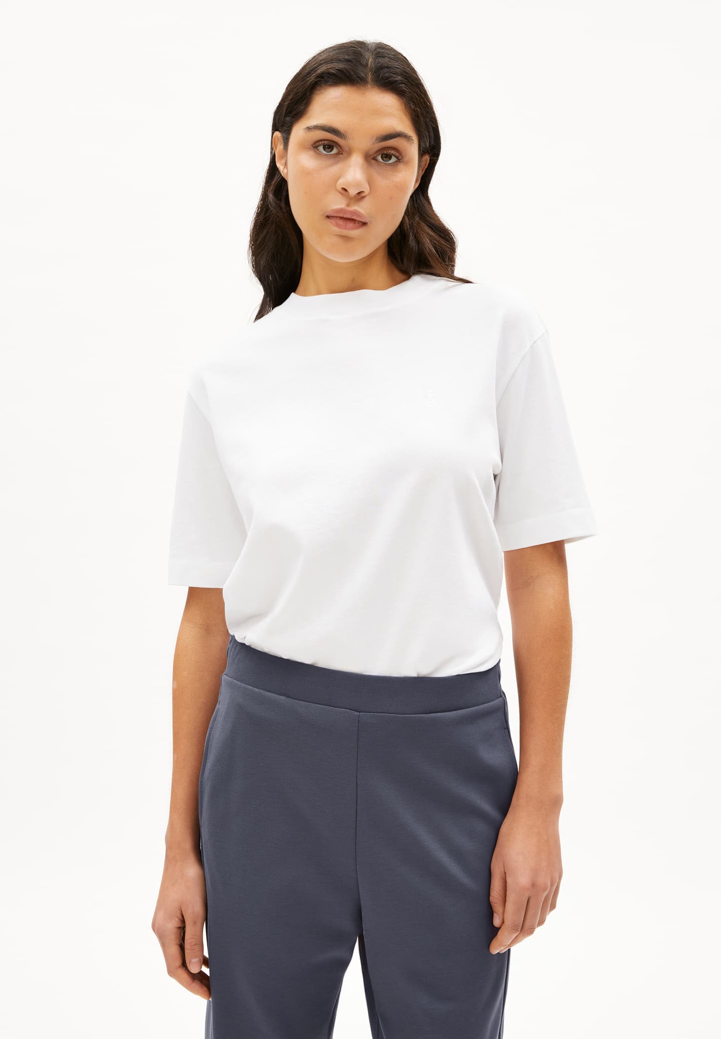 Heavyweight T-Shirt aus Baumwoll-Mix (recyclet)