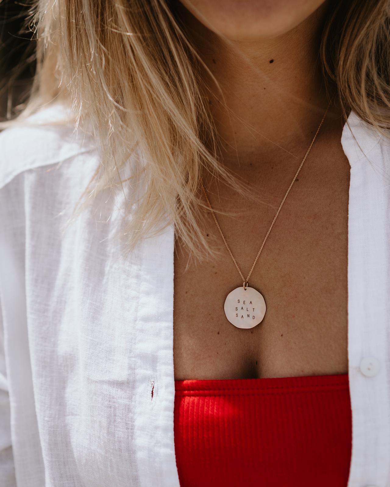Kette Sea Salt Sand "Rosegold"