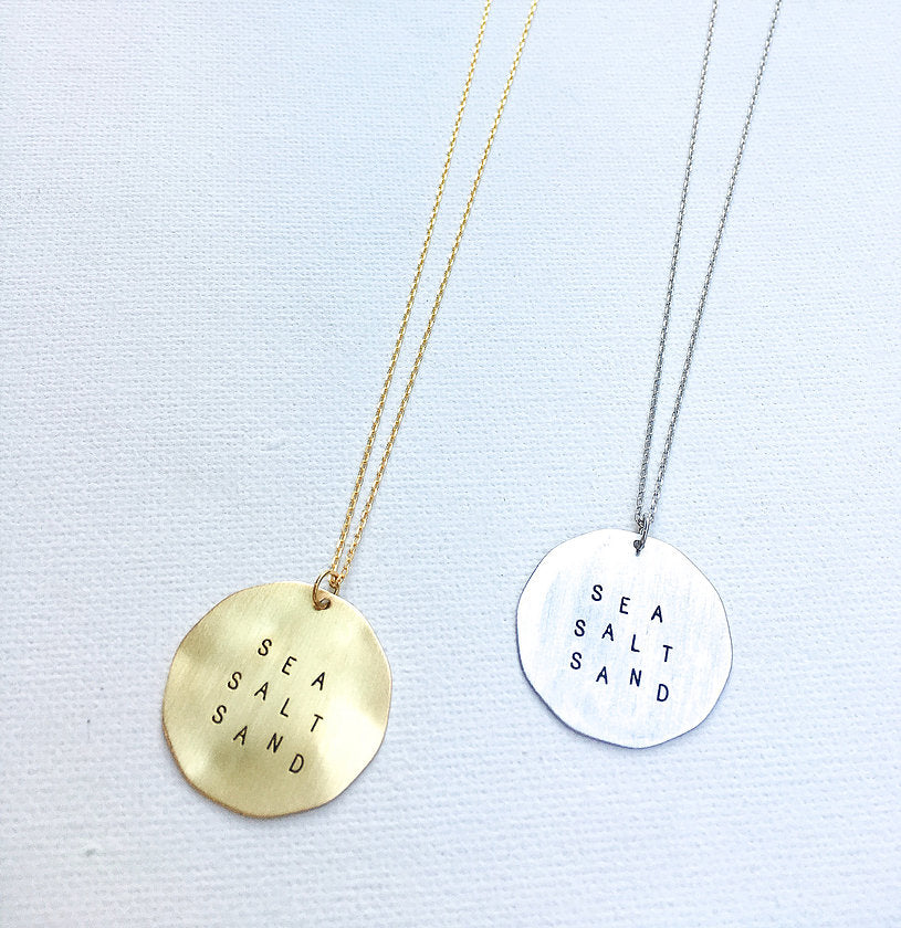 Kette Sea Salt Sand "Silver"