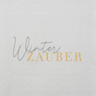 Serviette „Winterzauber“