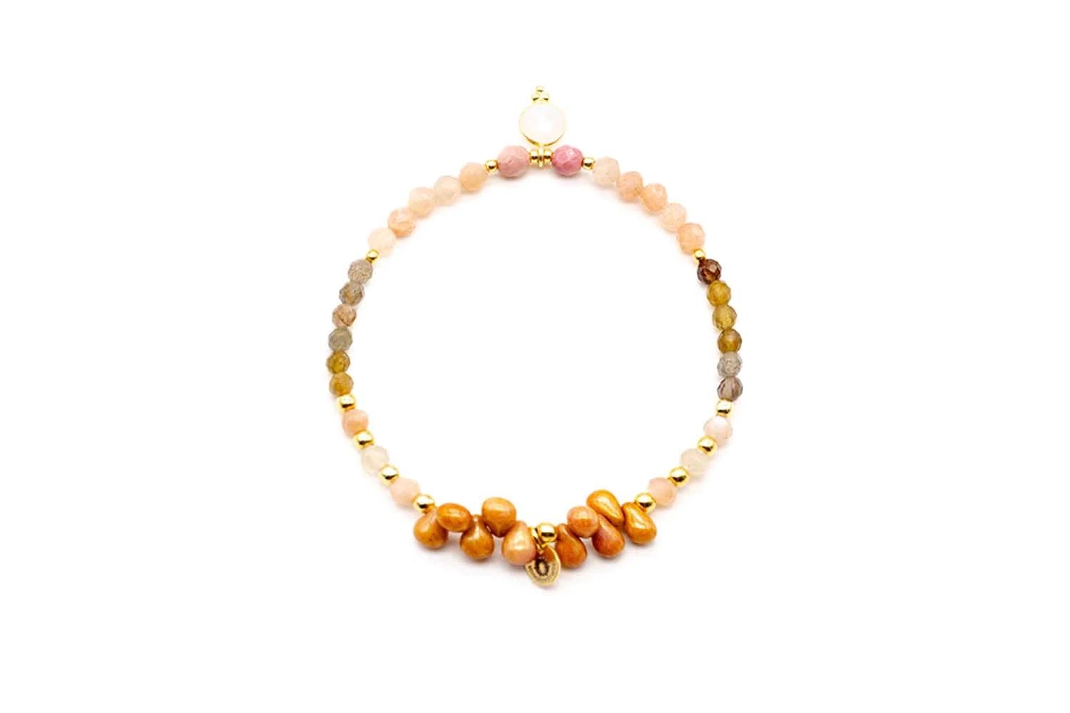 Armband „Drops Salmon“ - Dein Lieblingsladen Concept