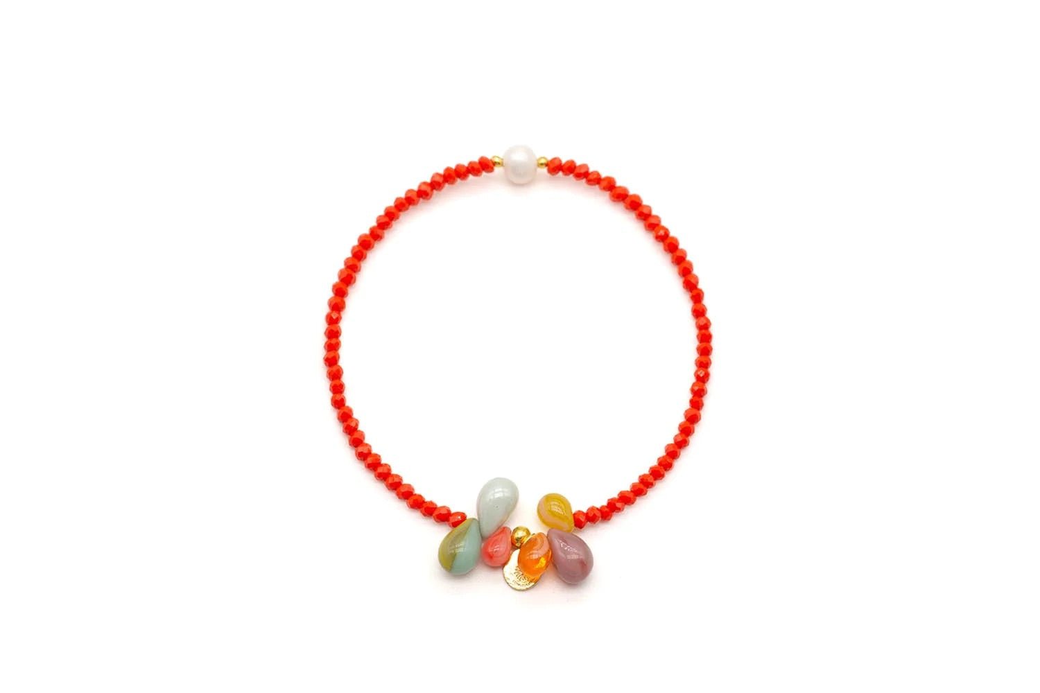 Armband „Mala Single 6Drops Red“ - Dein Lieblingsladen Concept