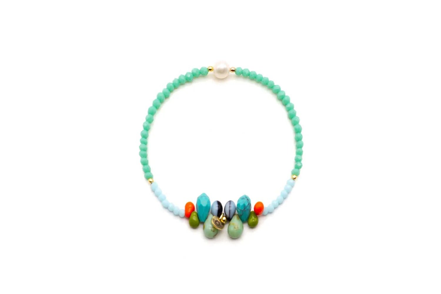 Armband „Mala Single 6Drops Sea Breeze“ - Dein Lieblingsladen Concept
