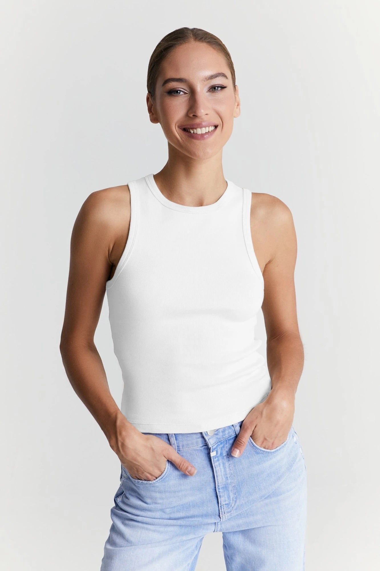 Tanktop "Liv" white