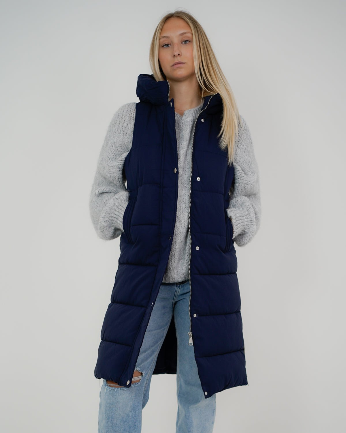 Steppweste navy - Dein Lieblingsladen Concept
