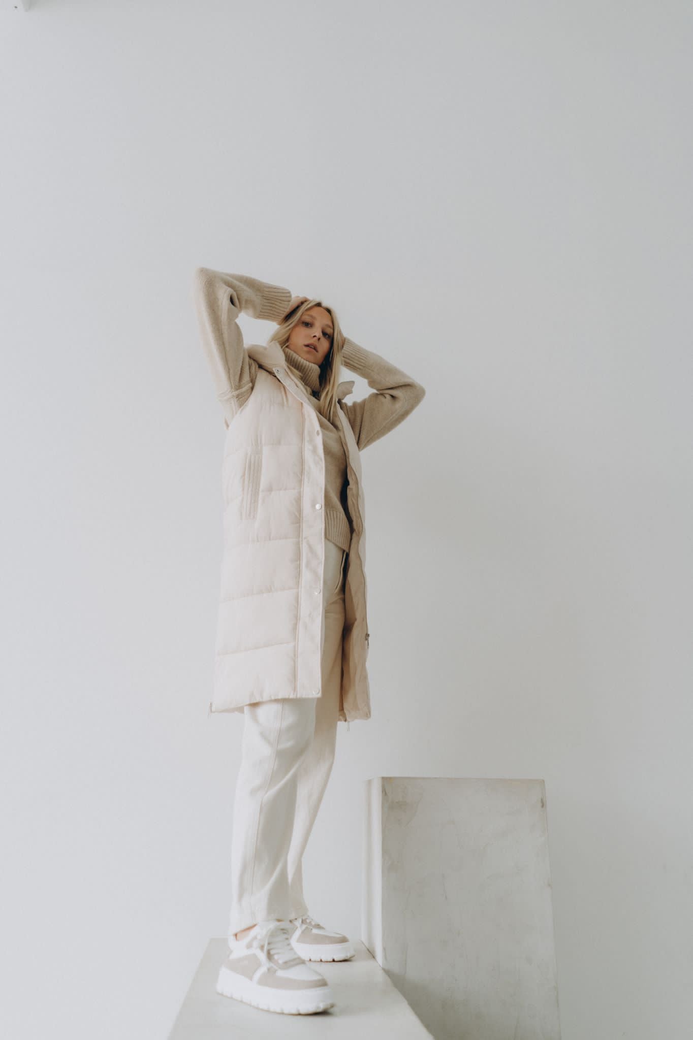 Steppweste offwhite - Dein Lieblingsladen Concept