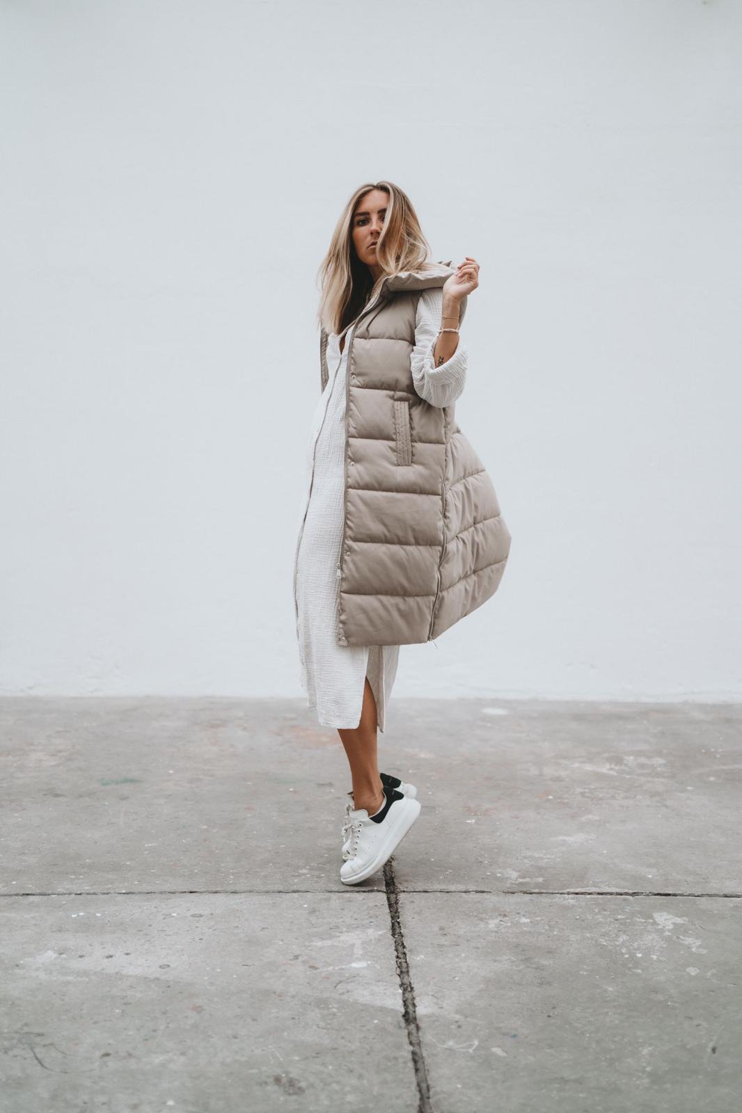 Steppweste taupe - Dein Lieblingsladen Concept