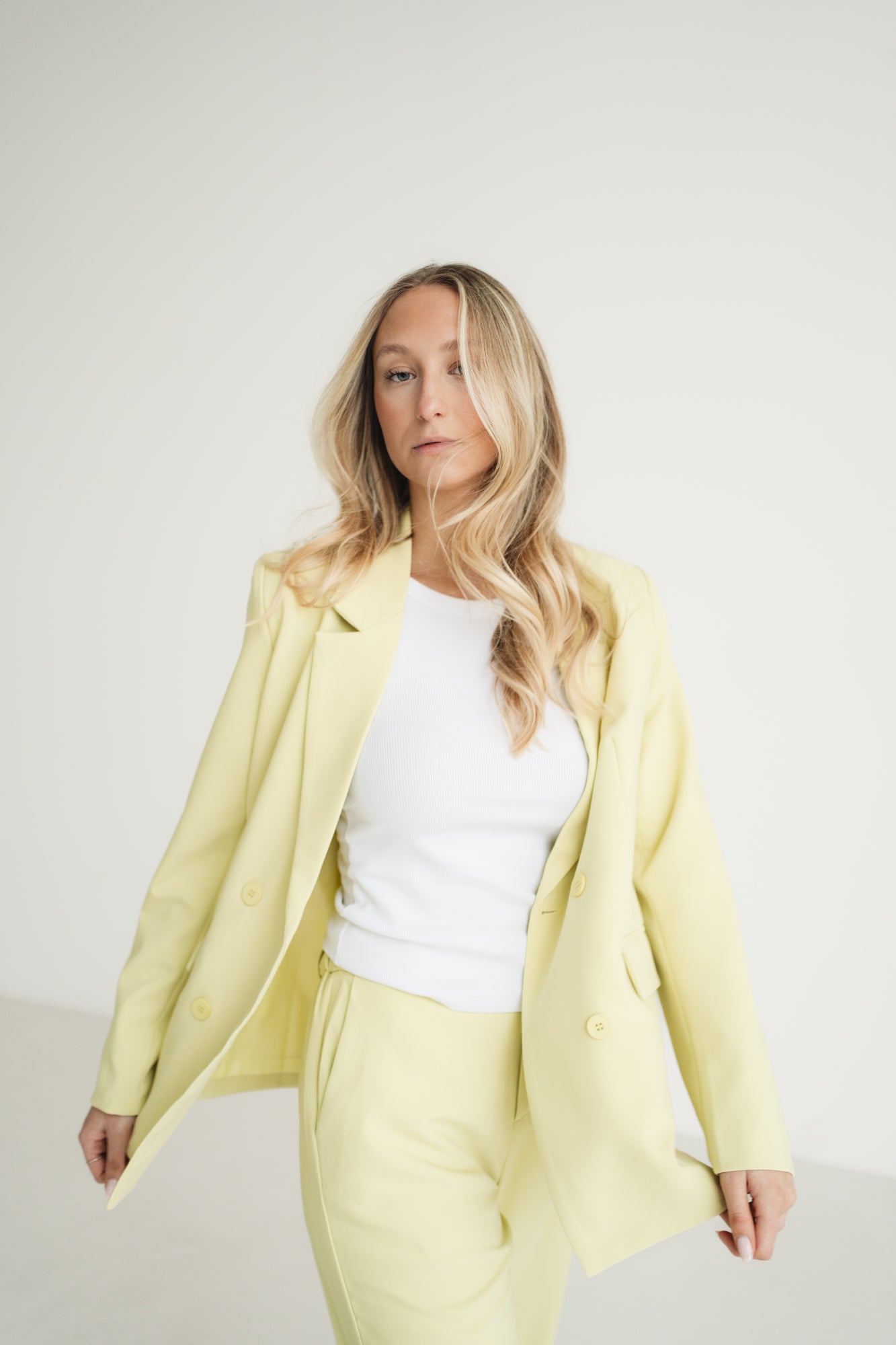 Blazer „CarolineDLL“ lemon