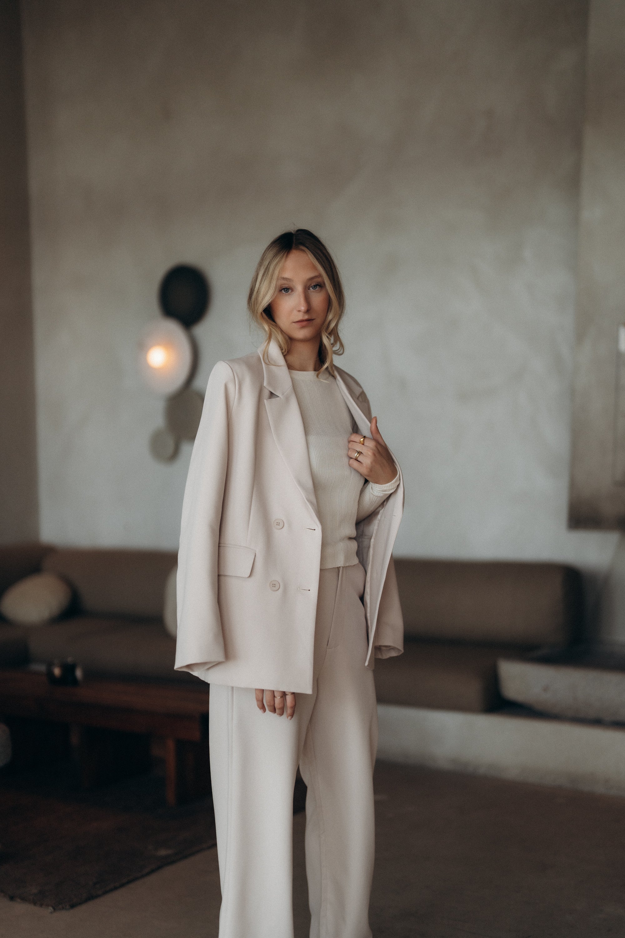 Blazer „CarolineDLL“ light sand