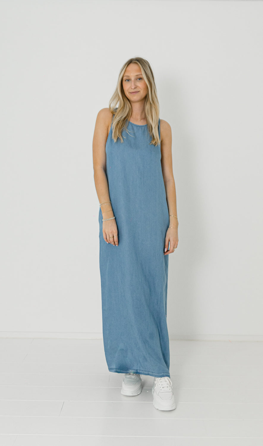 Kleid „BeritDLL“ jeansblue
