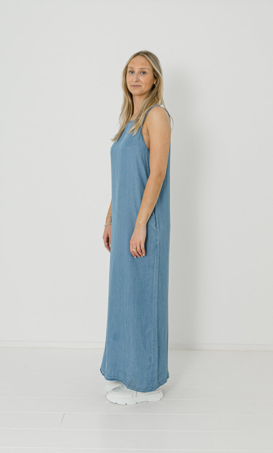 Kleid „BeritDLL“ jeansblue